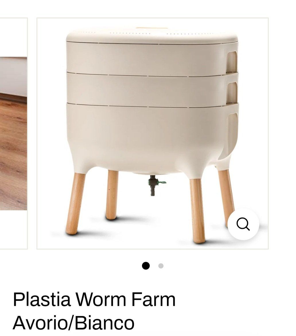 Contenitori & Simili: Composter domestico Plastia, avorio/bianco – Usato da Losone venduto da mar_j29s