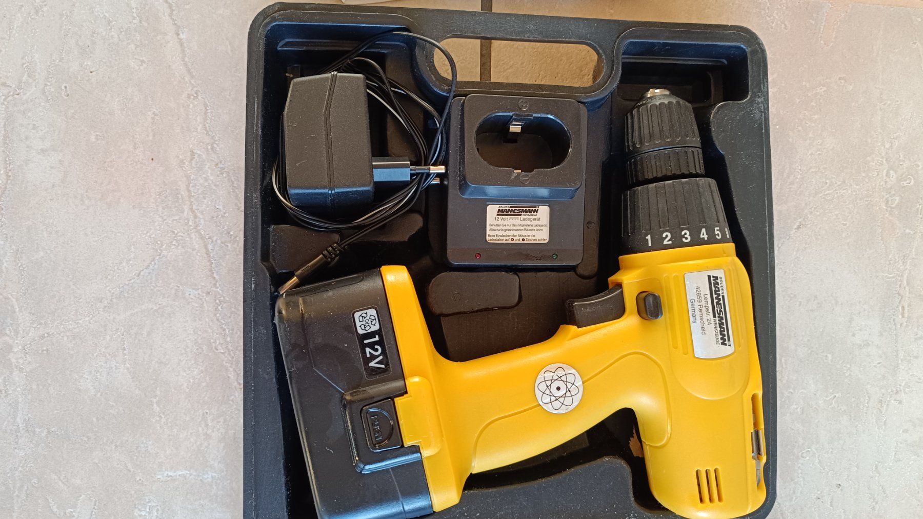 Perceuses: PERCEUSE-VISSEUSE MANNESMANN 12V – D'occasion à Sion par andreina52 3