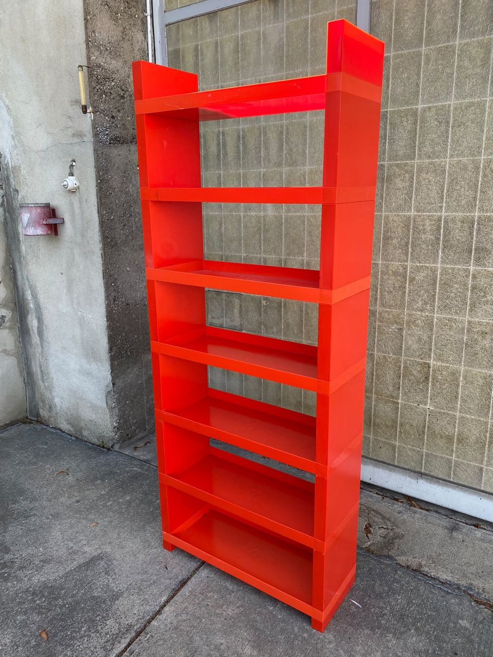 Scaffali: Möbel/Regal rot aus den 70er – Usato da Köniz venduto da Vintagetoys