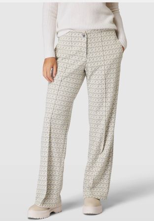 Brax Stoffhose Maine hellgrau creme Gr. 38 Hose
