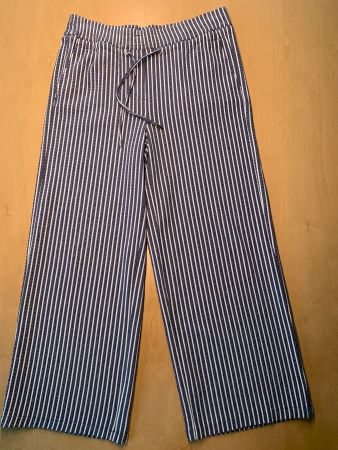 Damenhose Cecil, dunkelblau/weiss gestreift, Grösse S/M