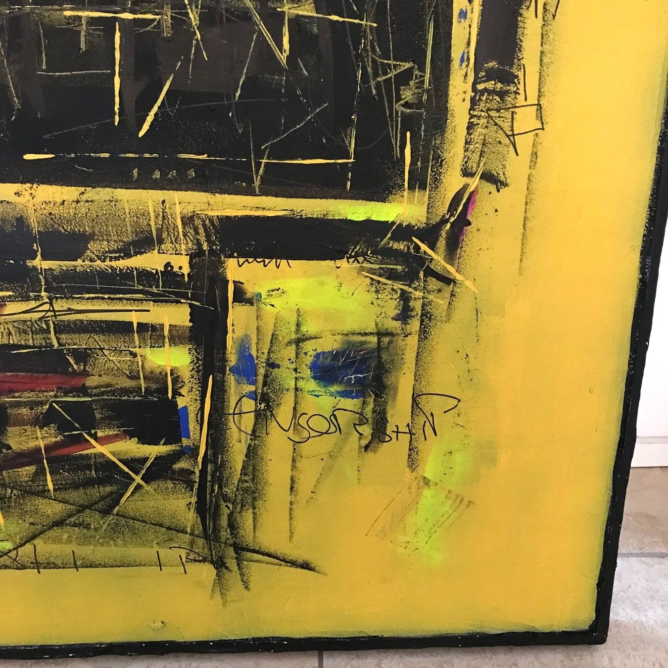 Foto & Immagini: Neo Expressionismus Kunst Acryl ORIGINAL Abstrakt Modern Art – Nuovo (secondo la descrizione) da St. Niklausen LU venduto da Stefan_Bammert_Art 2