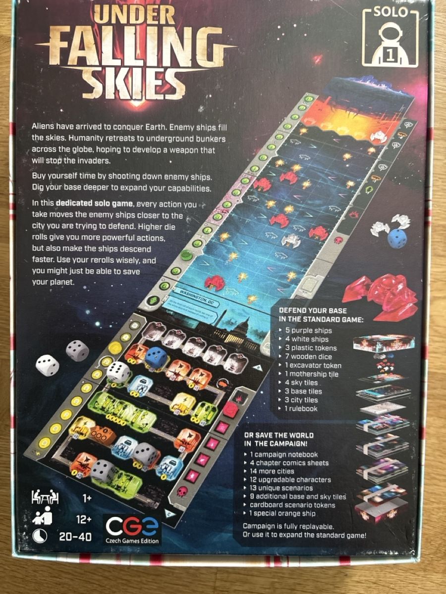 Giochi: Falling skies (English) – Usato da Meilen venduto da VonThomas 1