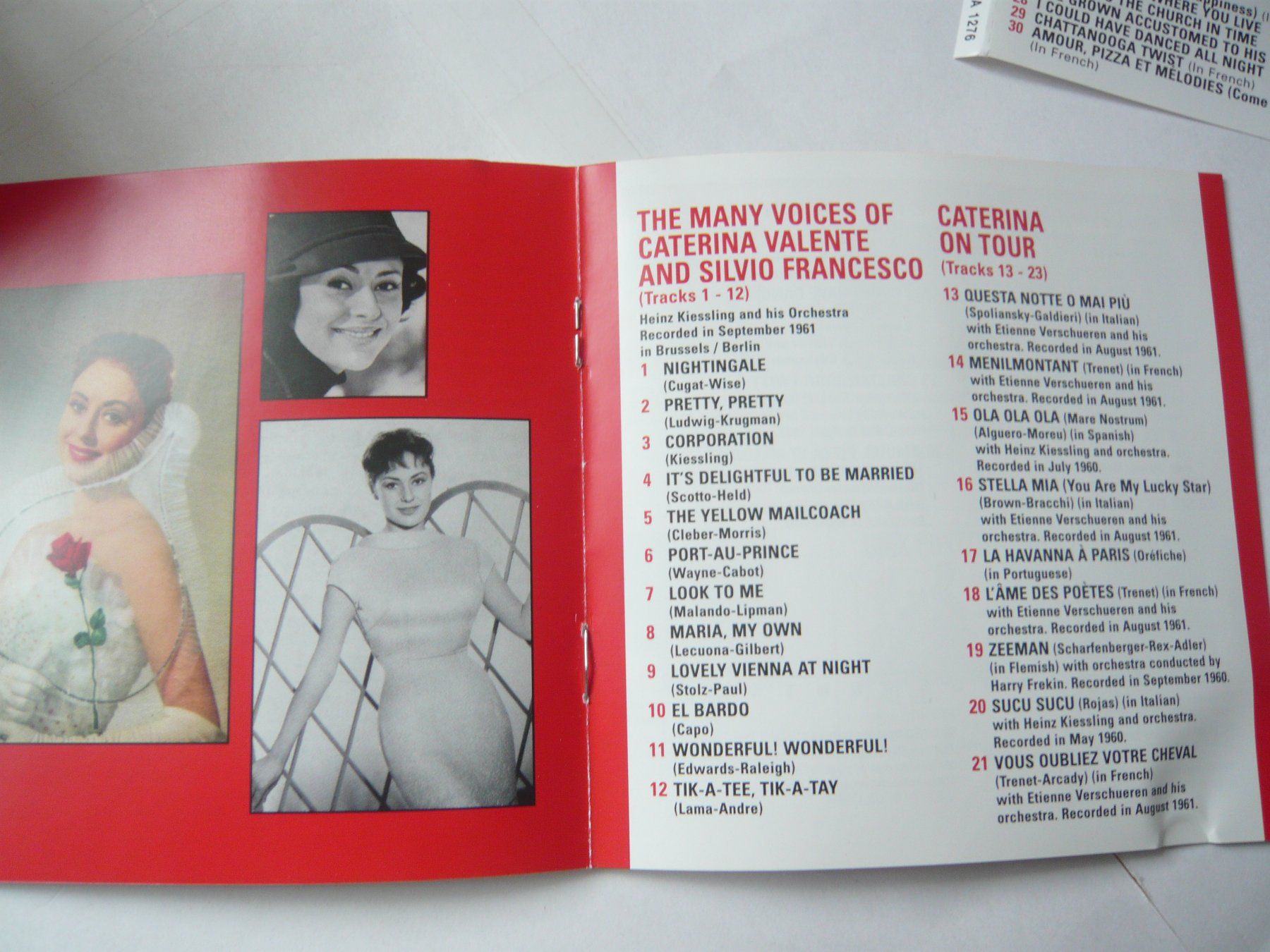 CDs: CATERINA VALENTE & SILVIO FRANCESCO – D'occasion à Winterthur par Cajun 1