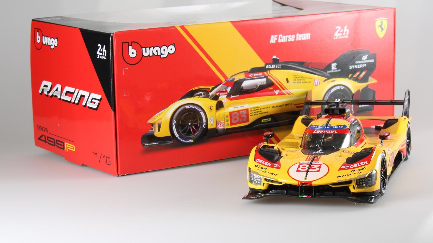 Bburago Modellini d'auto: 499P LMH  2024  #83 – Usato da Gossau SG venduto da mifab