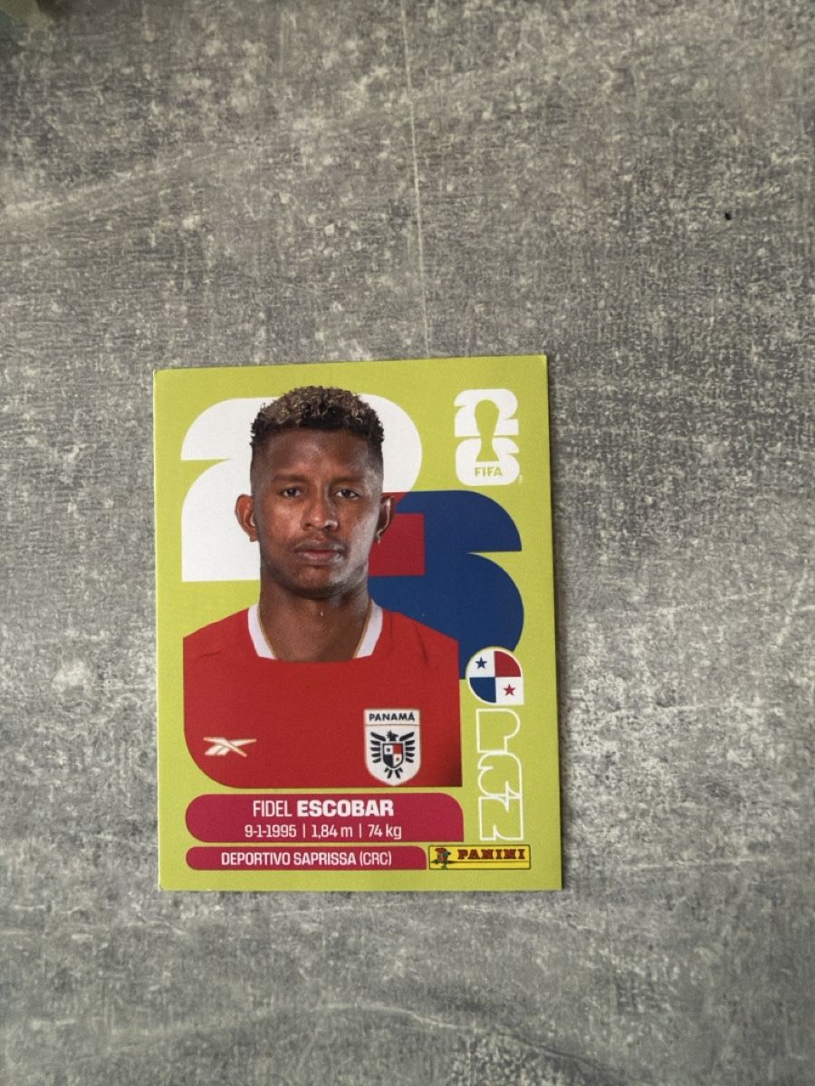 Panini Carte collezionabili: Panini Fidel Escobar PAN4 – Usato da Pfeffingen venduto da Fantasy1971