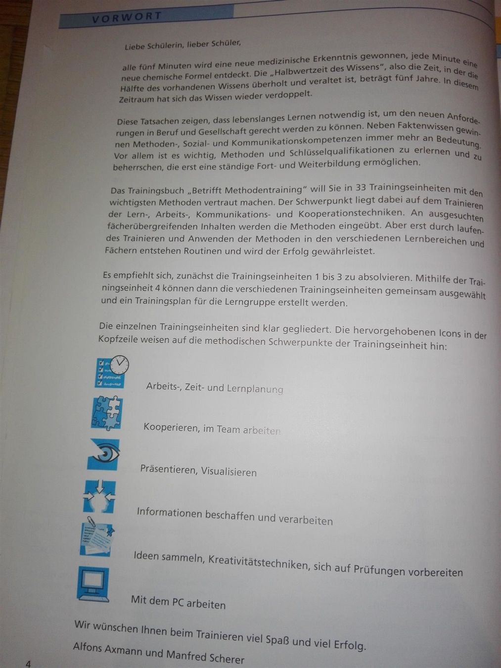 Libri: Betrifft Methodentraining - Axmann Scherer – Usato da St. Gallen venduto da elkapone 4