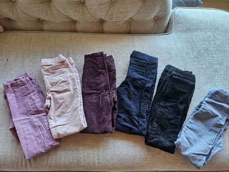 H&M Corduroy Trousers 110 (116-122)