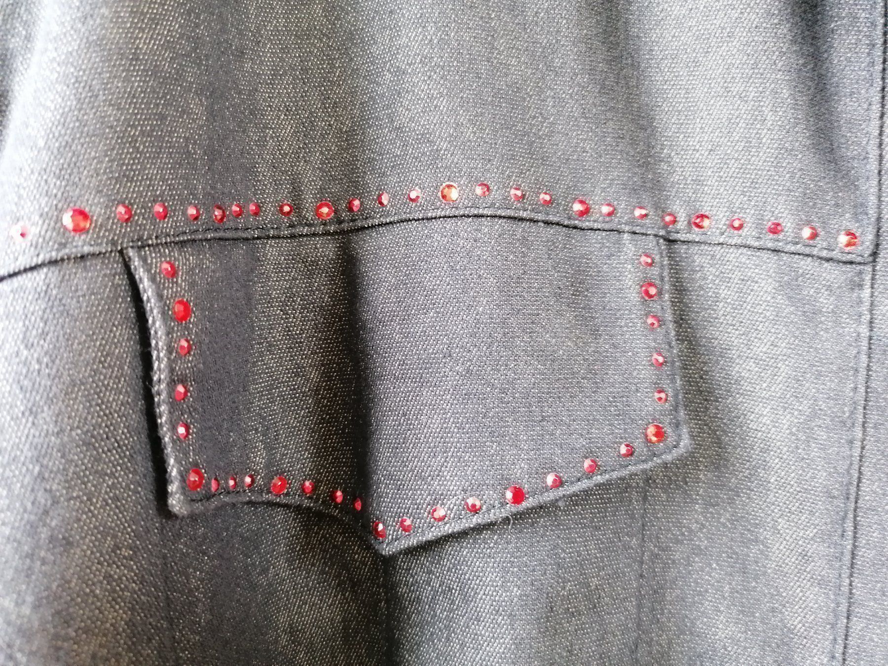 Camicette: Graue Bluse mit Swarovski Steinen 50 – Usato da Wallisellen venduto da Muggeli1970 2
