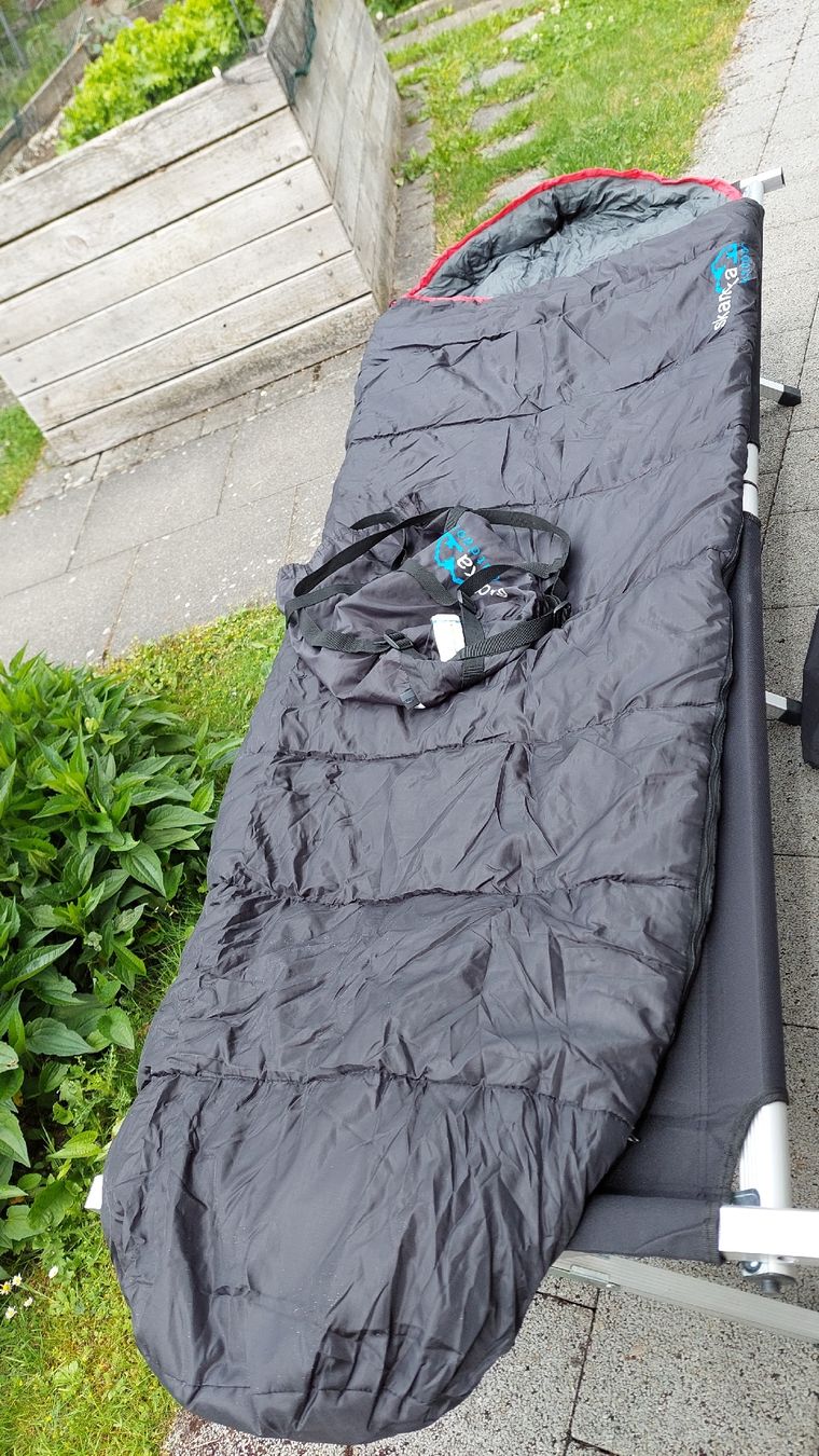 langarm schlafsack mit füßen Lilano UNI Füssen | Gestänge Zubehör:Cabane (Livraison rapide 5j) Mesh-Gewebe Camping Seitenwand Dwt