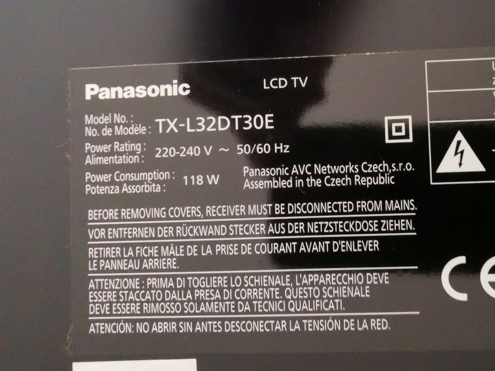 Panasonic Viera Tx L32dt30e 80 Cm 32 Zoll 3d Led Backlight Kaufen Auf Ricardo 0935