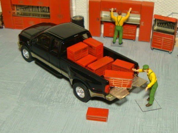 Modellini di ferrovie: RIVER POINT STATION / ATLAS / AIR FLOW TAILGATES / 3 PIECES – Nuovo e nell'imballaggio originale da Vaduz venduto da Domiduke 7