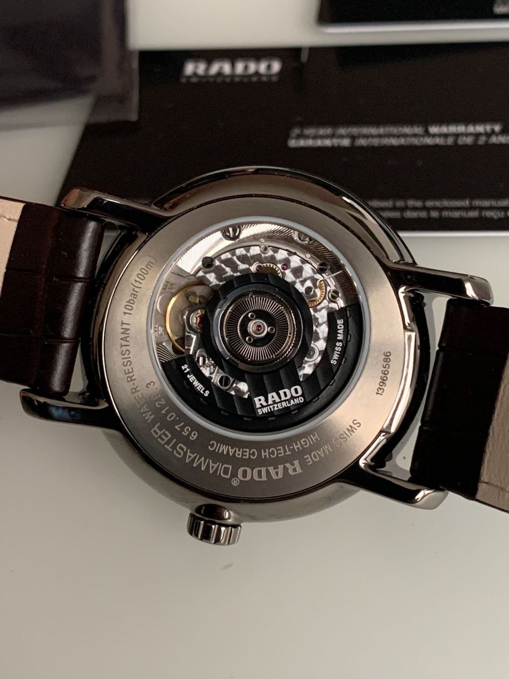 Rado Orologi: Rado DiaMaster XL Grand Second Automatic – Nuovo (secondo la descrizione) da Flawil venduto da Miky-700 7