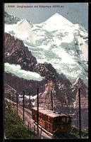 AK Jungfraubahn, Bahn mit dem Silberhorn