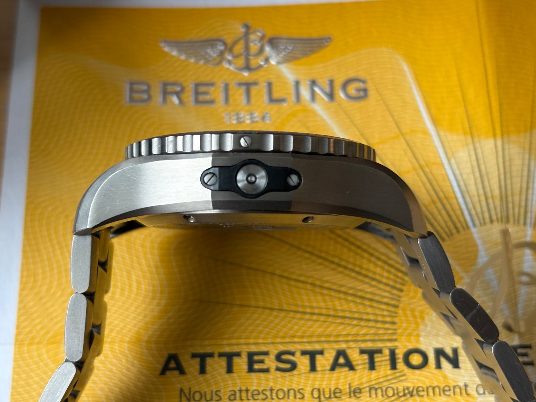Breitling Orologi: BREITLING Cockpit B50 Titanium Fullset – Usato da Birsfelden venduto da Mynos 5