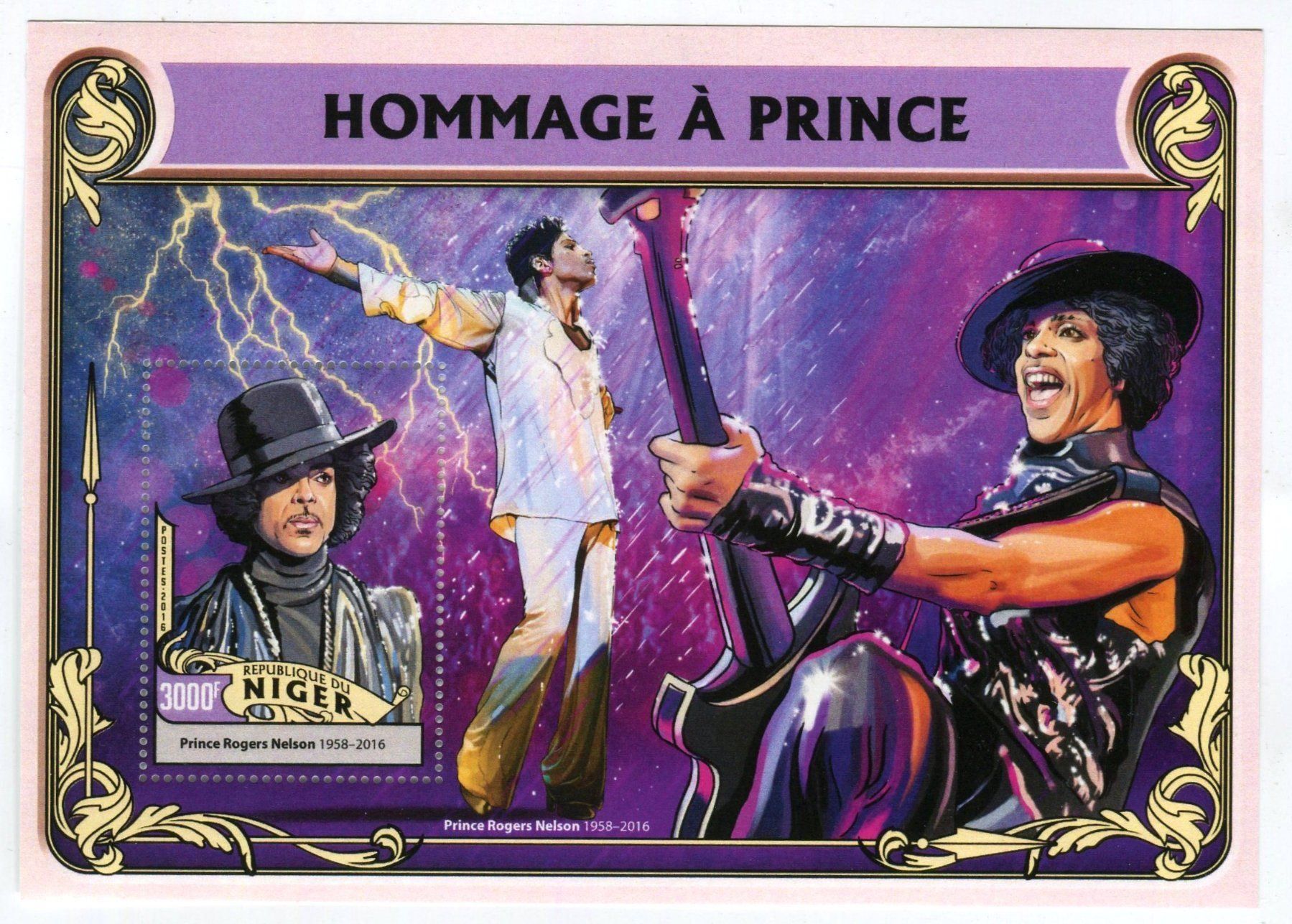 Tutti i francobolli: Block "Prince". Niger. – Nuovo e nell'imballaggio originale da Basel venduto da Butsch5