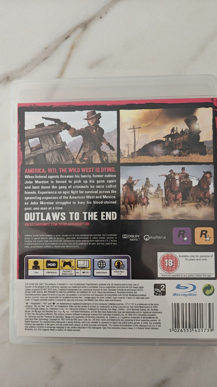 Giochi: Red Dead Redemption (PlayStation 3) – Usato da Montagnola venduto da mattbert86 2