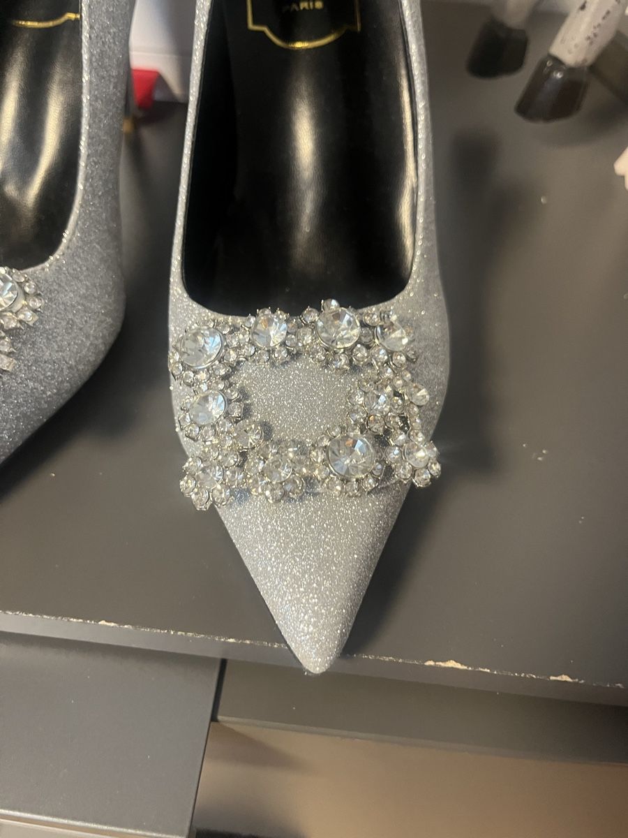 Scarpe da donna: Tolle high heels Glitzer gr 37 – Nuovo (secondo la descrizione) da Neuhausen am Rheinfall venduto da stundgirl 1
