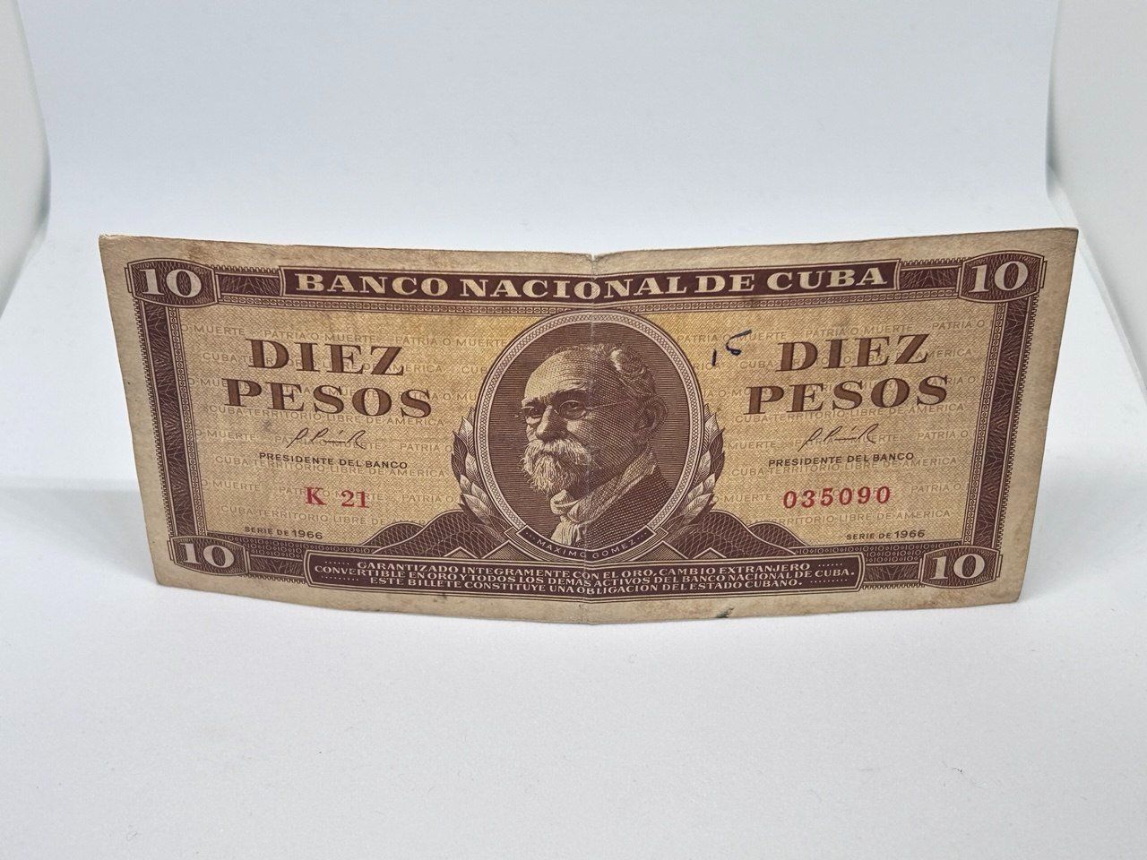 Banconote: 10 Pesos 1966 – Usato da Giubiasco venduto da LorisVale