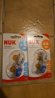 2x NUK Nuggi Schnuller 0-6Monate + 6-18 Monate