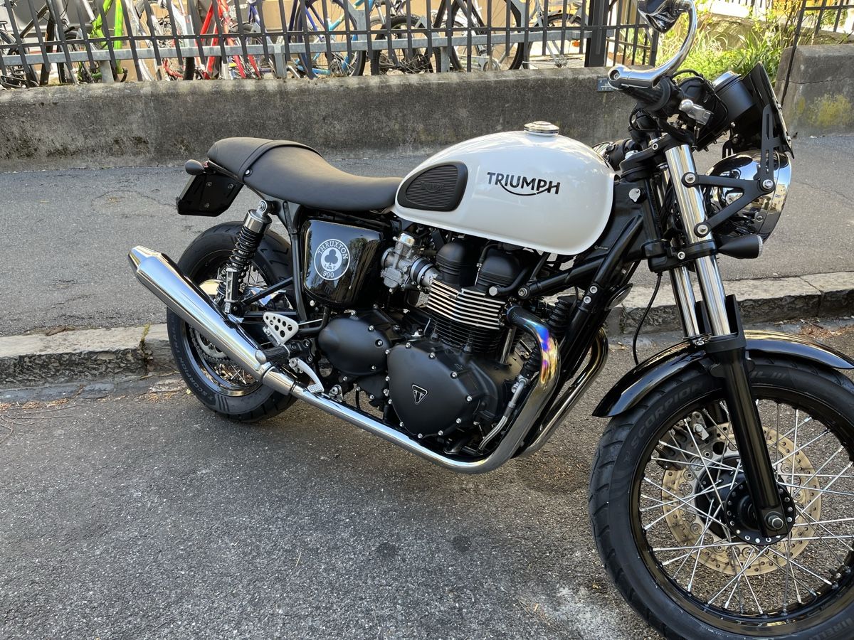 Triumph Strada: Special edition Triumph Thruxton ACE – Usato da Bern venduto da Funkym 1