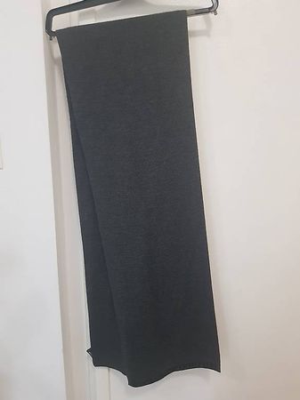 Sciarpa Emporio Armani in Misto Lana  Grigio Antracite