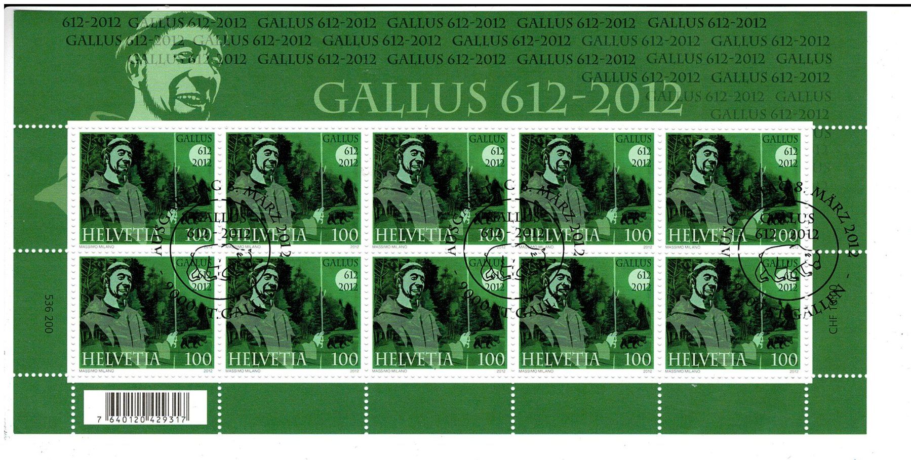 Tutti i francobolli: Gallus  1 KB ET – Usato da Lausanne venduto da Whorvath