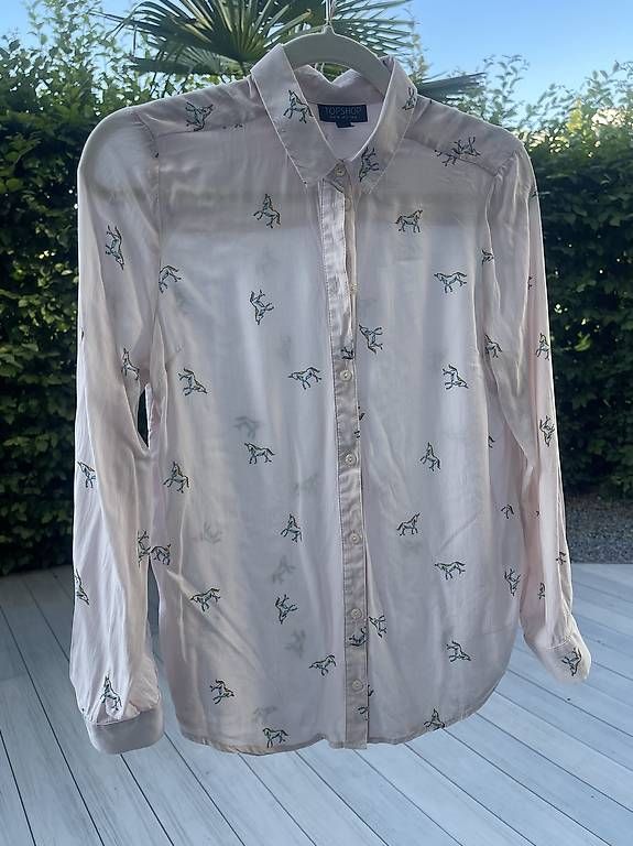 Camicette: Bluse mit Einhorn Print - Rosa - XS/S – Usato da Horgen venduto da ts5_8tgx