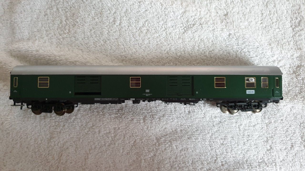Fleischmann Modellini di ferrovie: Fleischmann Packwagen Art. Nr. 5101 – Usato da Dagmersellen venduto da Minsch66 3