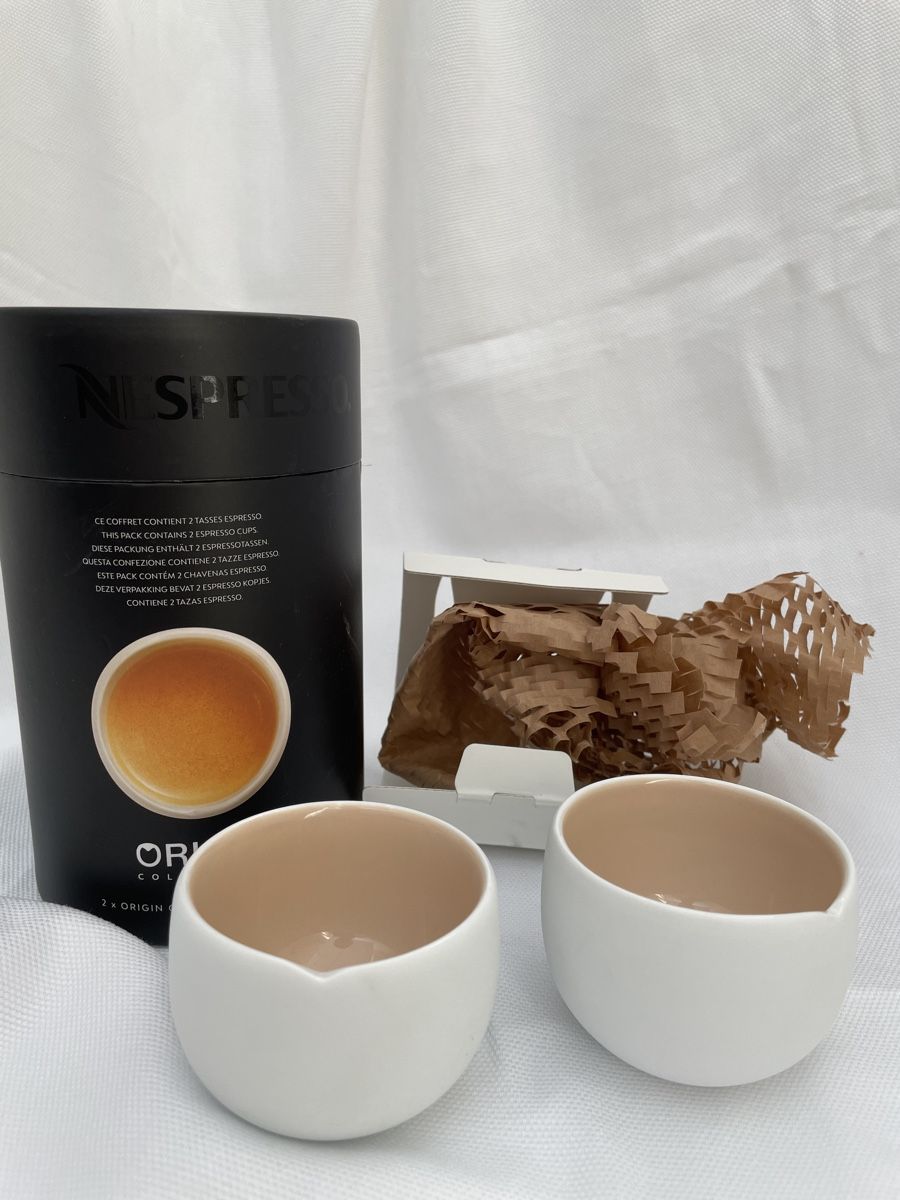 Nespresso Tazze: Nespresso  2 Tassen ORIGIN Collection  NEU  – Nuovo e nell'imballaggio originale da Zürich venduto da Danokiko
