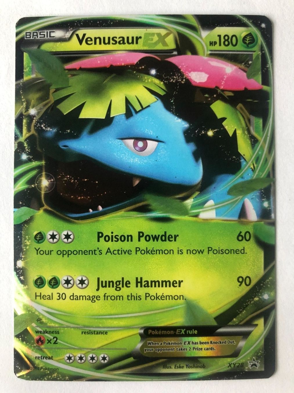 Pokémon Sammelbilder & Trading cards: Venusaur EX - Pokemon – Gebraucht aus Nussbaumen AG von Bika-Shop