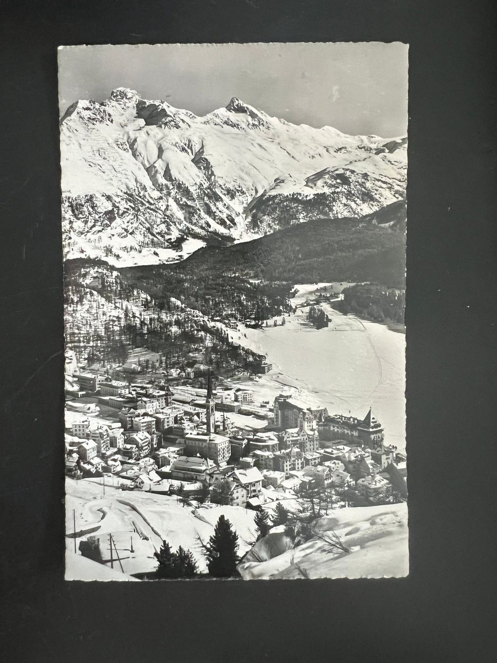 Cartoline postali: Ansichtskarte St. Moritz 1951   (G49) – Usato da Hinwil venduto da Sidi4
