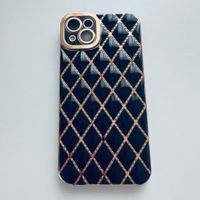 Luxus Schutzhülle Cover Case in Schwarz für iPhone 14 Plus