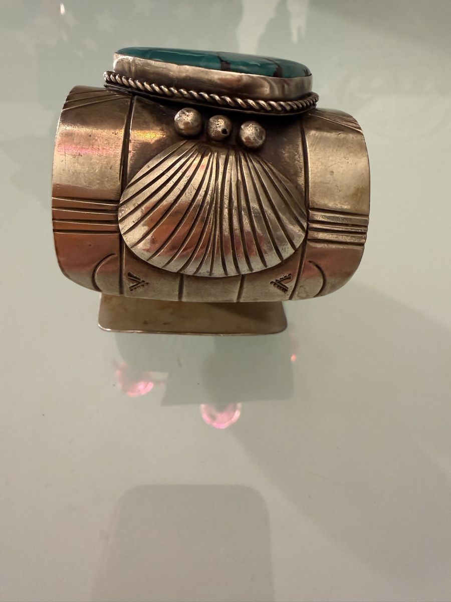 Bracciali & Braccialetti: Armband Native American mit Türkis und Silber – Usato da Jona venduto da HappyHappyHappyHappy 4