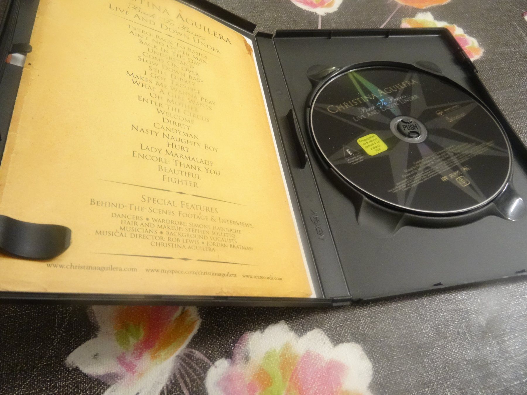 Alle DVDs: Christina Aguilera - Back to basics CD – Gebraucht aus Olten von Disc-Verkauf 1