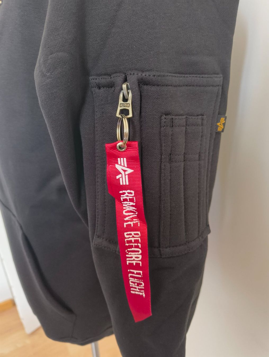 Alpha Industries Maglioni & Felpe: Alpha 3D small Logo Hoody, Grösse XL – Nuovo e nell'imballaggio originale da Uitikon Waldegg venduto da PJLS1 3