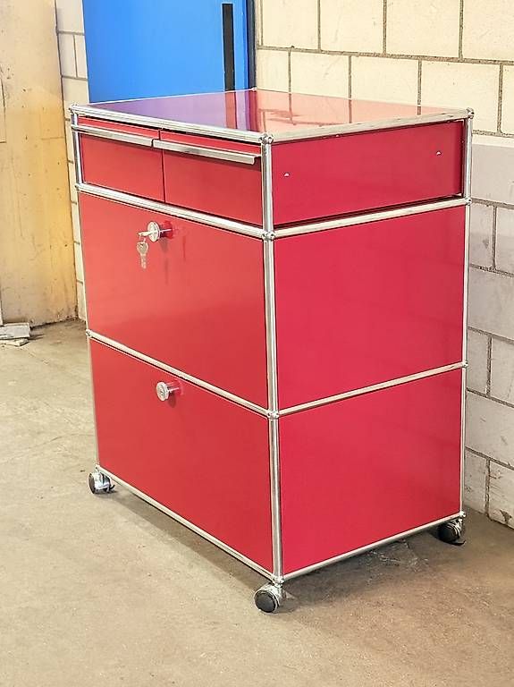 USM Kommoden: USM Haller Sideboard Rot – Gebraucht aus Dietikon von Kumar_Occasionen 4