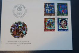 Pro Patria 1970 und 1976 FDC