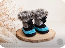 Winterstiefelchen ab Geburt Handmade