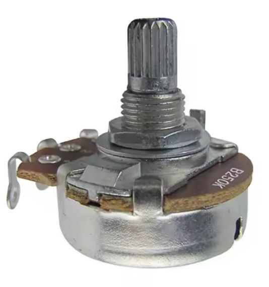 Componenti elettronici: A500 Gitarrenpotentiometer 500k Audio Logarithmic – Nuovo e nell'imballaggio originale da Luzern venduto da MusikElektronikShop