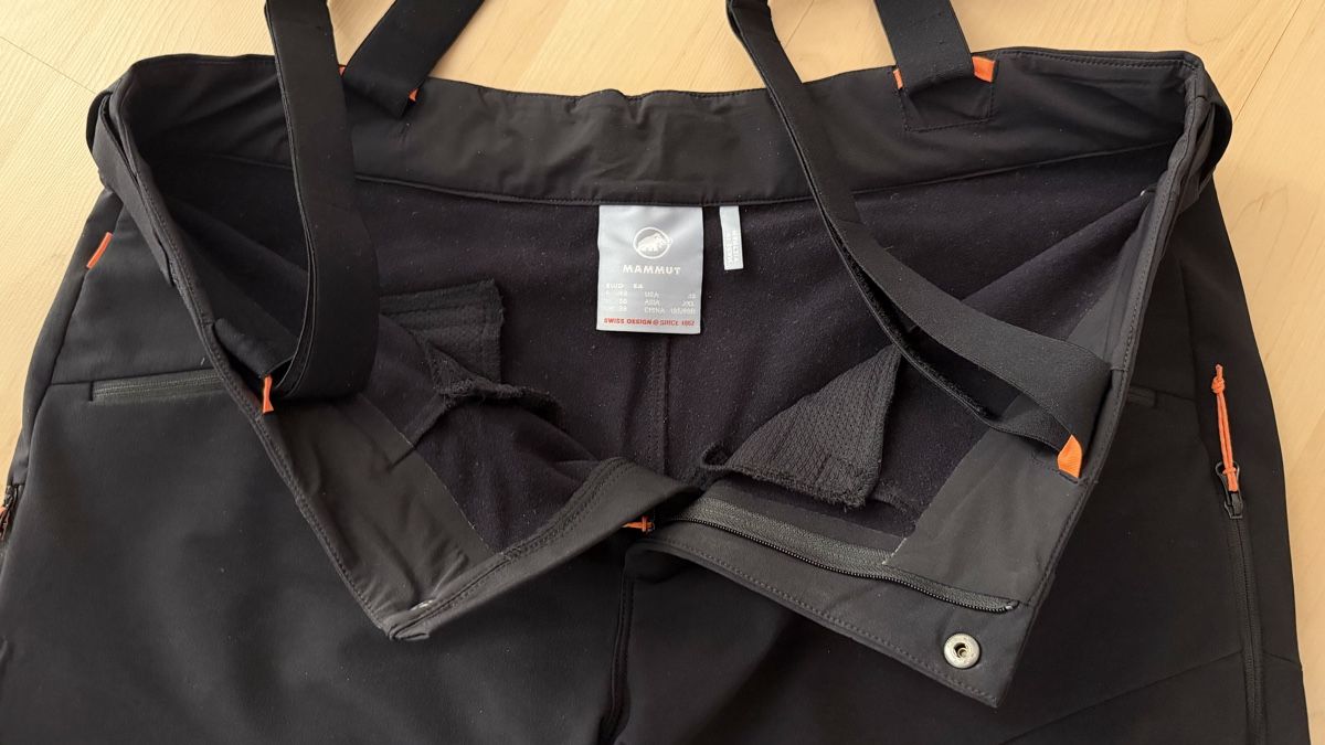 Mammut Pantaloni: Mammut Taiss Pro Softshell Pants 54 schwarz – Usato da Wallisellen venduto da zahner_61 3