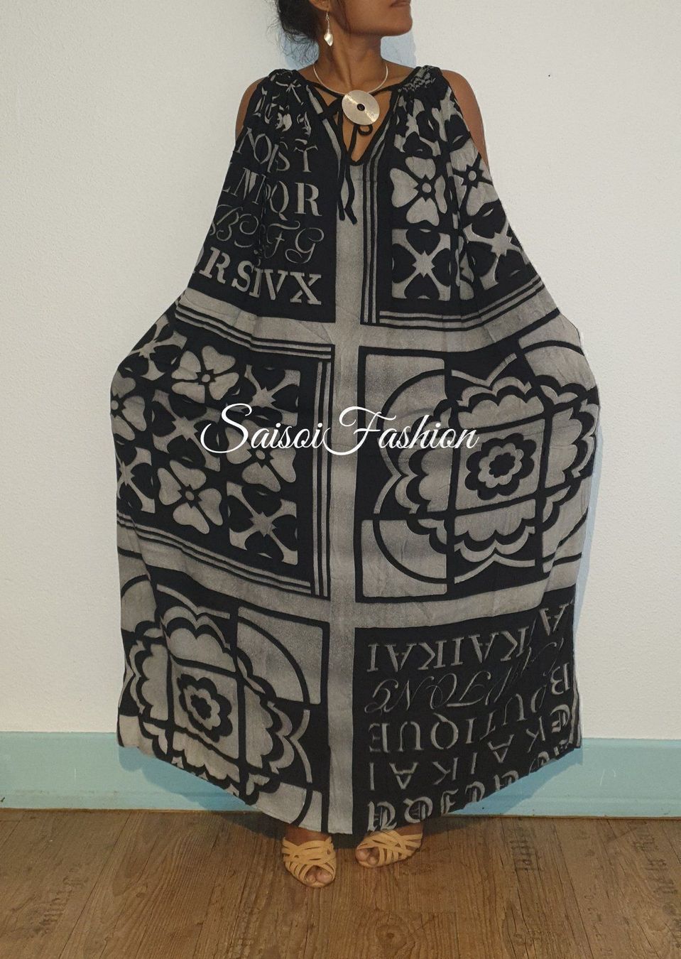 Vestiti: Batik Handmade Sommer Maxikleid  S-XL – Nuovo e nell'imballaggio originale da Ebmatingen venduto da SaisoiFashion 3