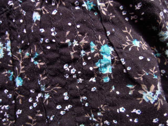 Vestiti & Gonne: Gr. 122 / 128 BlusenKleid mit türkis Blümchen – Usato da Basel venduto da FRAU.ZAUBER.MOND 5