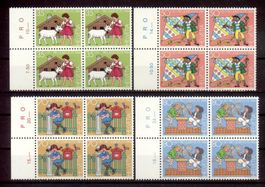 1984, Pro Juventute, Viererblock **