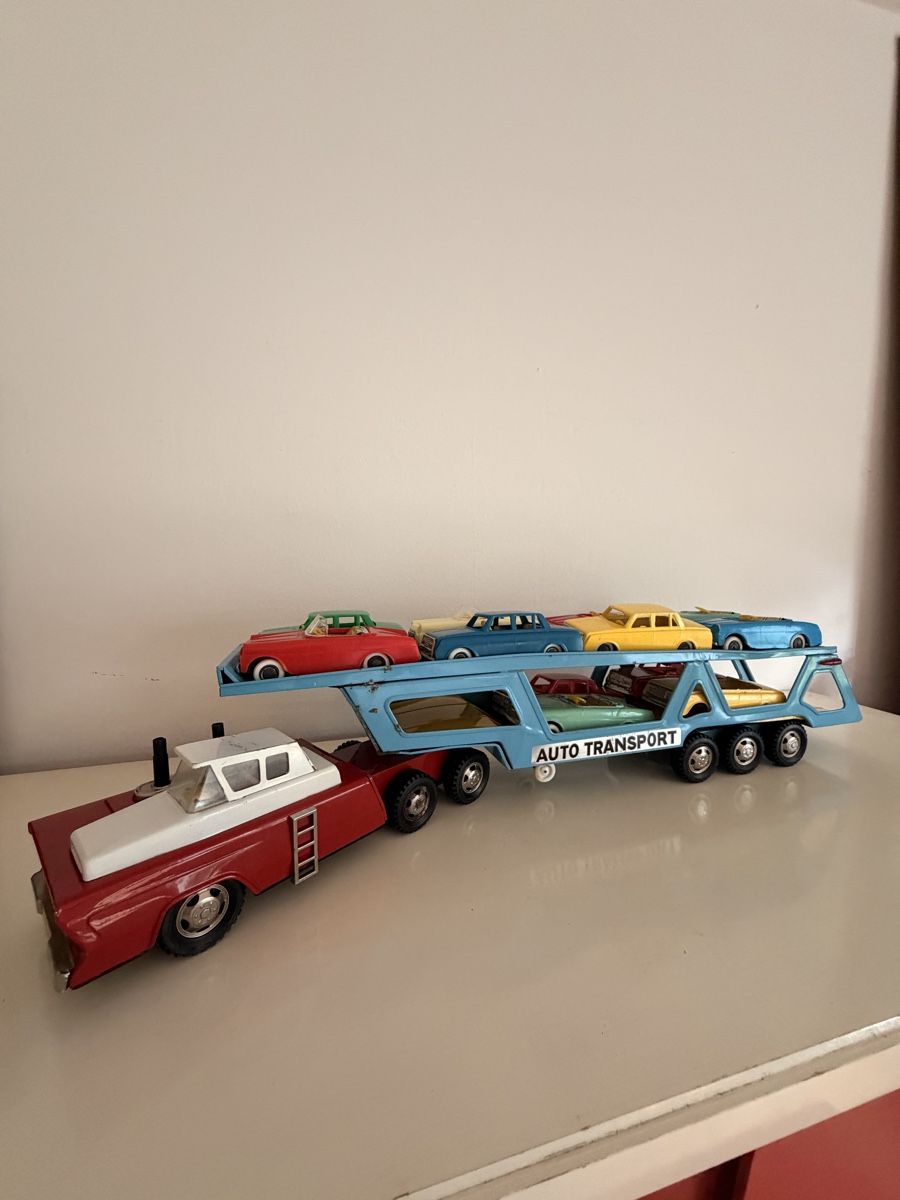Giocattoli: Blech Modellautotransporter Japan – Usato da Wabern venduto da Housi78