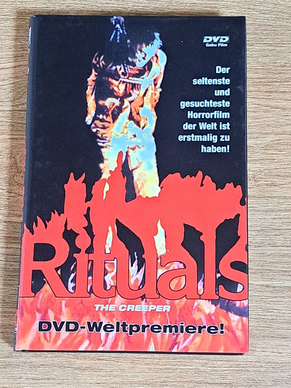 Alle DVDs: DVD RITUALS, Grosse Hartbox, UNRATED VERSION 95 Min. X-1-77 – Gebraucht aus Unterseen von Kanica