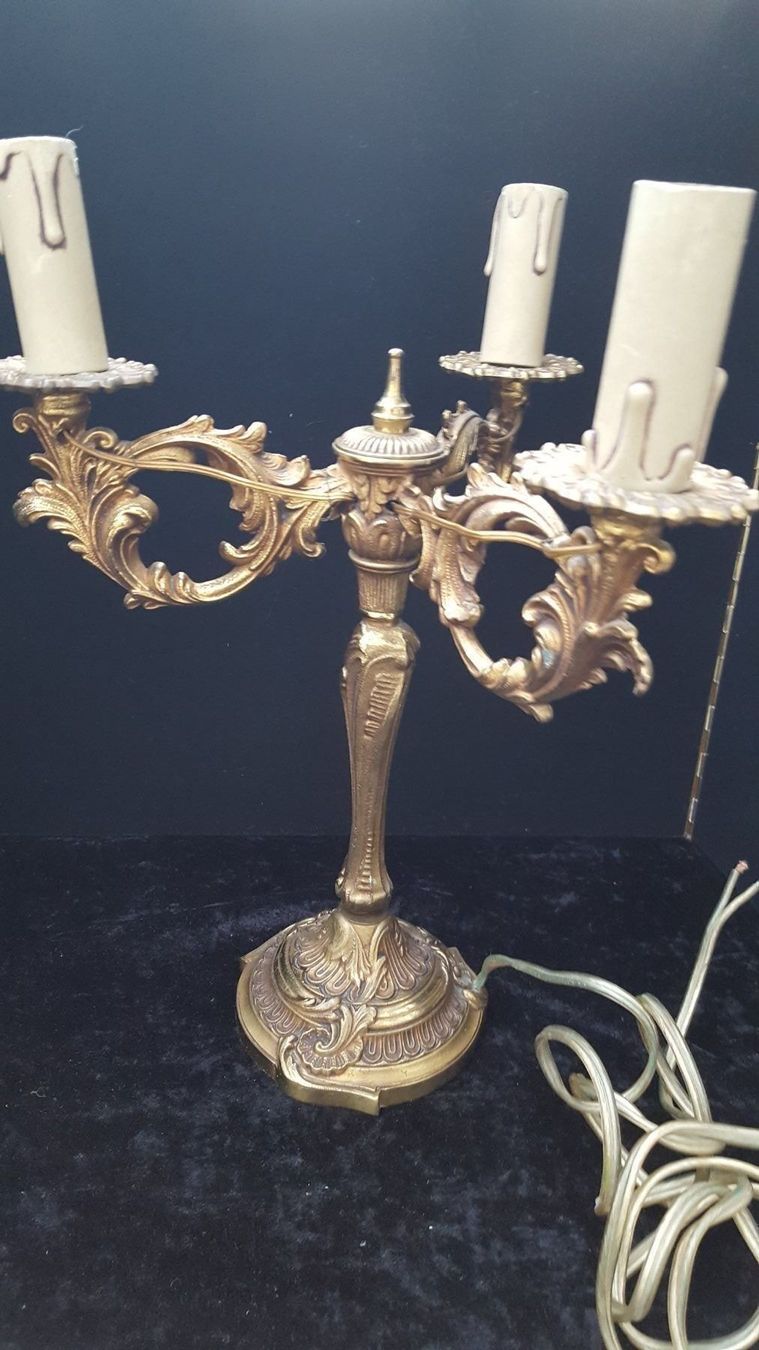 Lampade: Lampe aus Messing – Usato da Reinach venduto da 3Guggerli 5