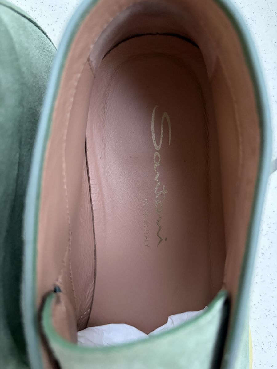 Santoni Damenschuhe: Santoni Open Walk sage green 39 – Gebraucht aus Zürich von nat_k 3