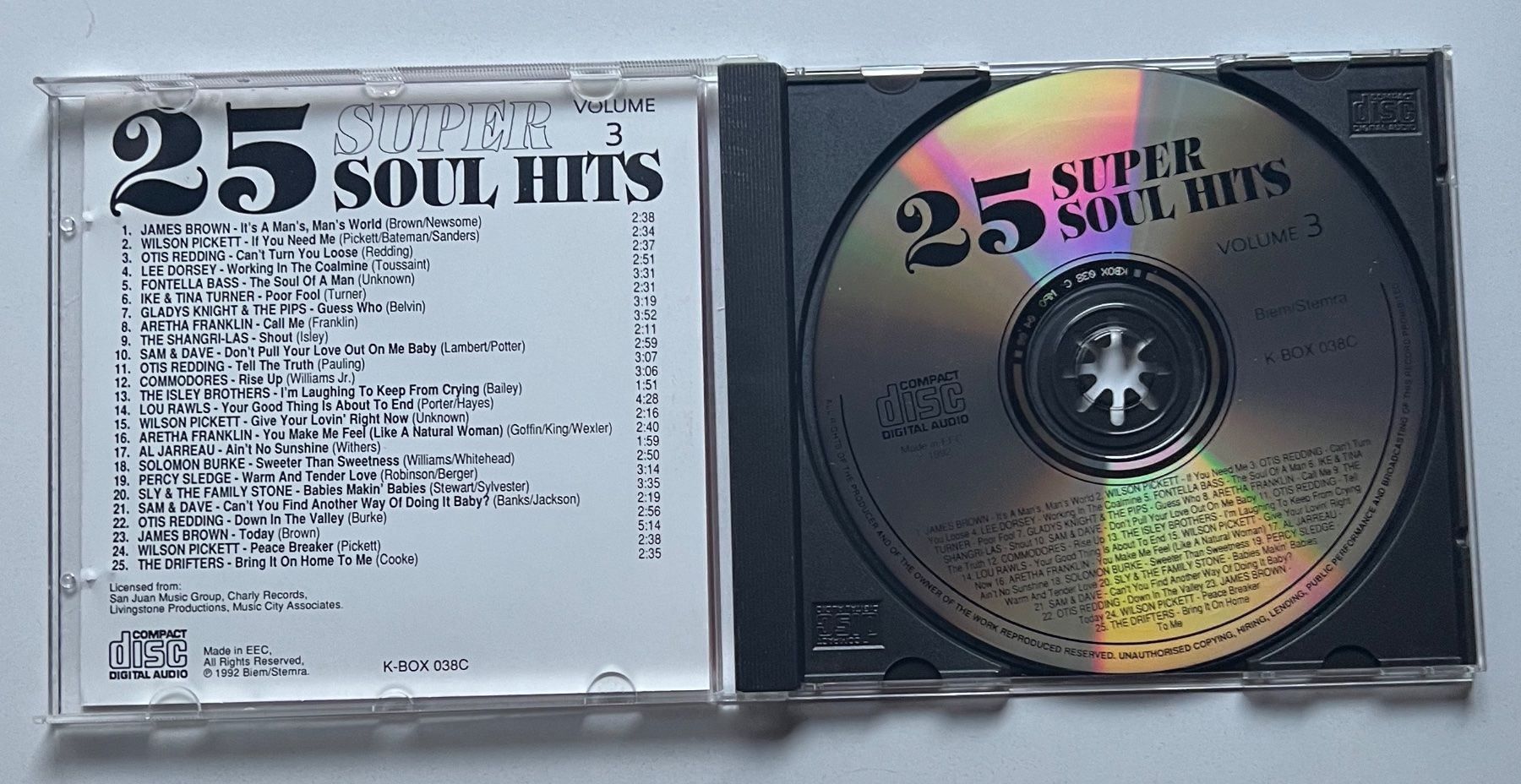 CD: 25 Super Soul Hits (Diverse Interpreten) – Usato da Näfels venduto da rottabi 2