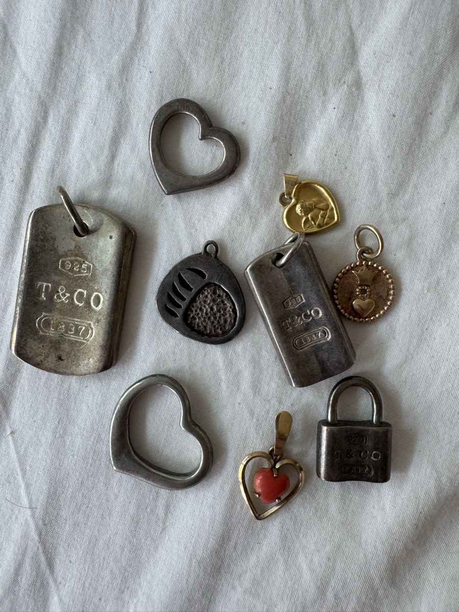 Ciondoli: Pendentifs vintage, argent et or, divers modèles! – Usato da Genève venduto da lejardindesvetements